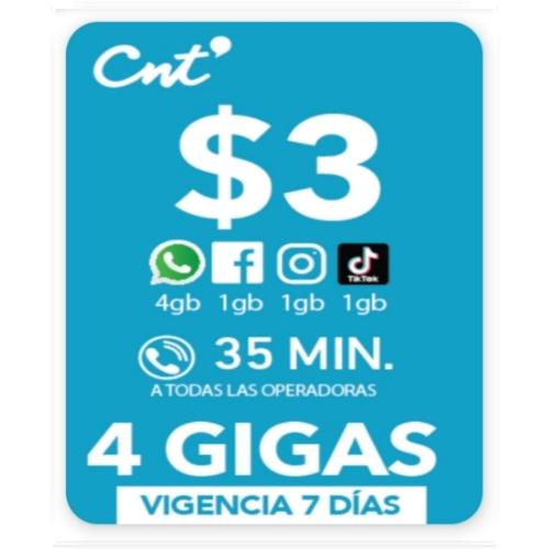 CNT 4 GIGAS 