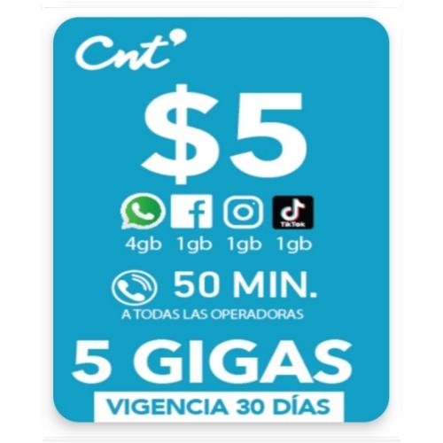 CNT 5 GIGAS 
