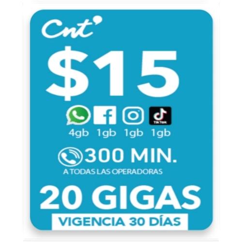 CNT 20 GIGAS 
