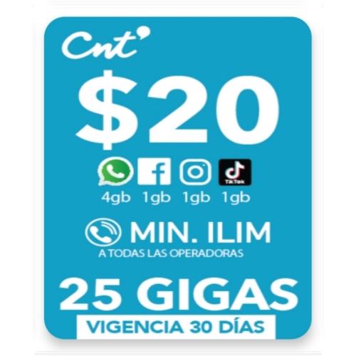 CNT 25 GIGAS 