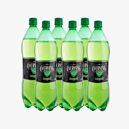GINGER ALE EVERVESS 1.5.L X6
