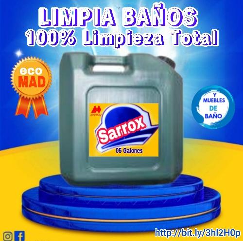 SARROX 05 Glns.: LIMPIA BAÑOS