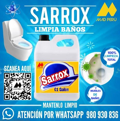 SARROX 01 Gln.: LIMPIA BAÑOS