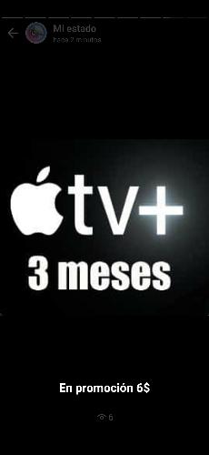 Apple TV 3 meses