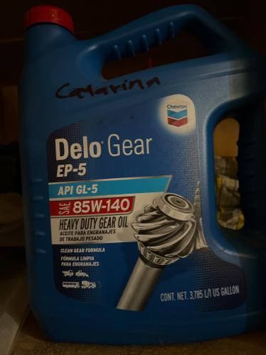 Aceite de catarina 85W-140