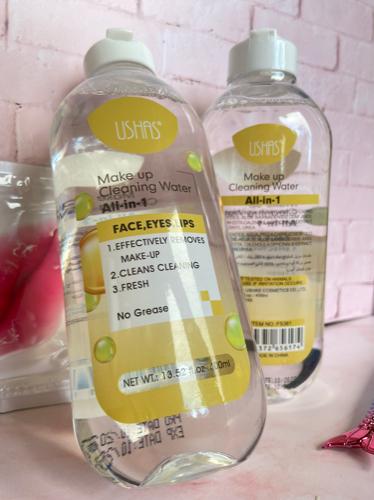 Agua micelar Desmaquillante USHAS 