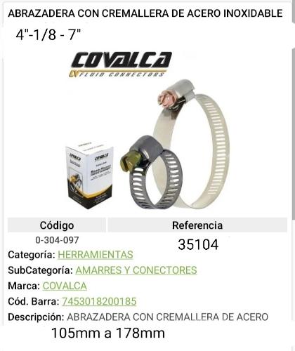 Abrazadera acero 35104