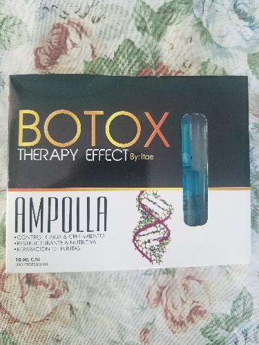 Ampolla efecto botox terapy