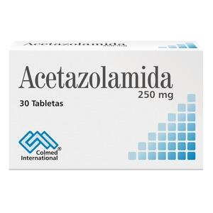 acetazolamida 250 mg (colmed) - caja x 30 tab