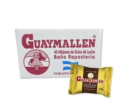 Alfajor Guaymallén negro simple x 40