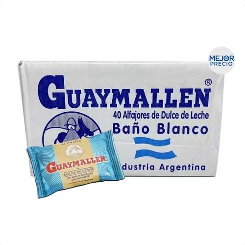 Alfajor Guaymallen blanco simple x 40