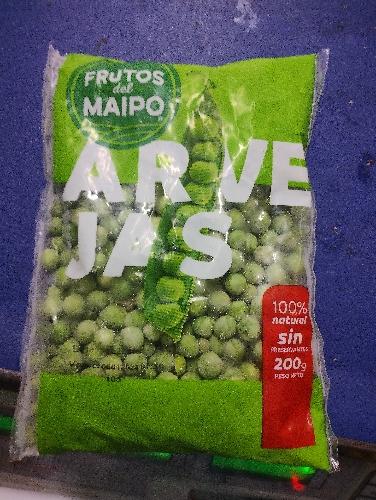 Arvejas frutos del maipo 200g