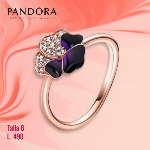 Anillo flor Rose gold #6