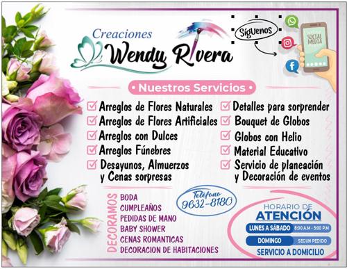 Creaciones Wendy Rivera 