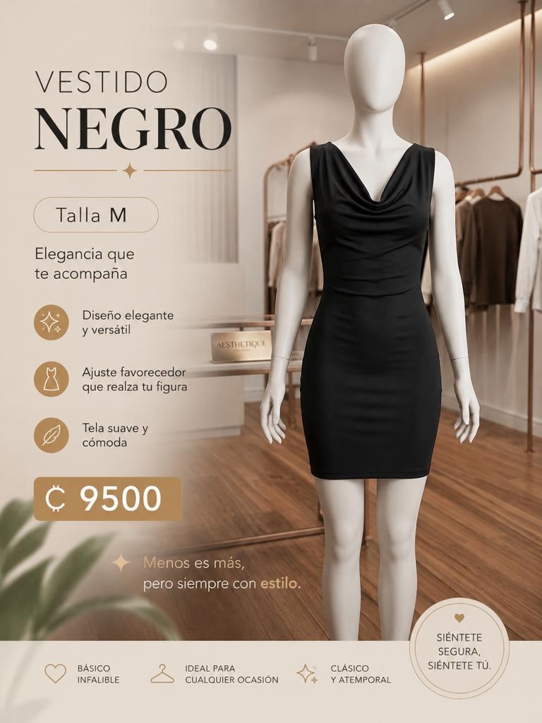 Vestido corto semiformal