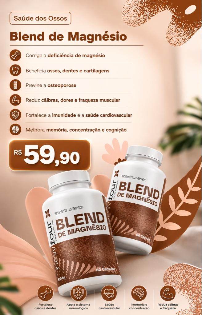 Blend de magnésio cápsula