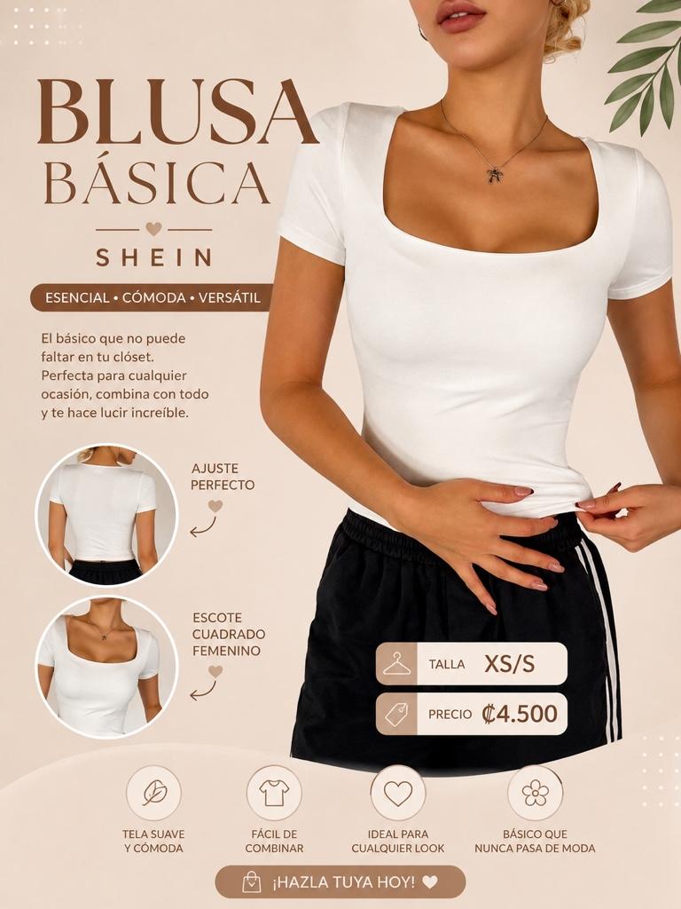 Blusa básica