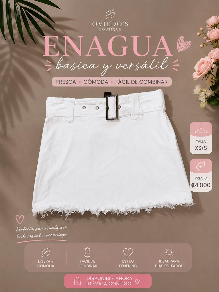 Falda blanca