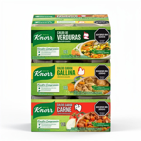 Imagen 1 de Caldo GALLINA Knorr (caja 12 unidades) 
