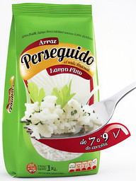 Imagen 1 de Arroz Perseguido 1 kg (fardo 10 unidades) 