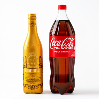 Imagen 1 de 1 Branca Dorado 750 ml + 1 Coca 3 lts (Combo)