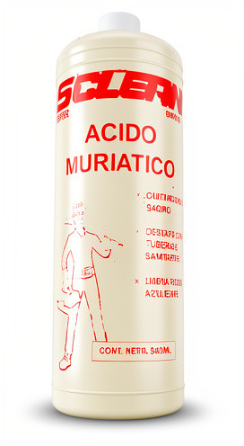 Imagen 1 de ACIDO MURIATICO 940ML
