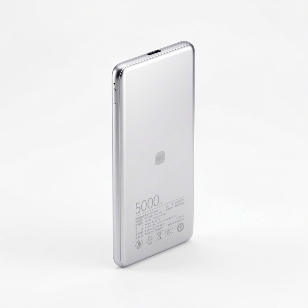 Imagen 1 de CARGADOR PORTATIL ULTRA SLIN 5000 MAH XIAOMI COLOR GRIS