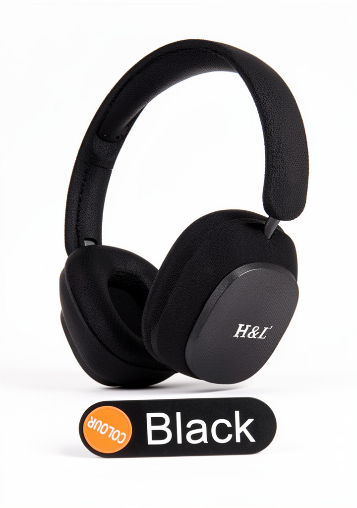 Imagen 1 de AUDIFONO DE DIADEMA H&L H-24 NEGRO