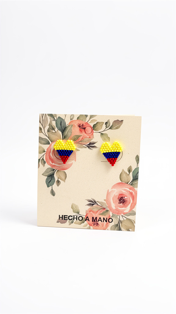 Imagen 1 de Aretes amor a lo colombiano