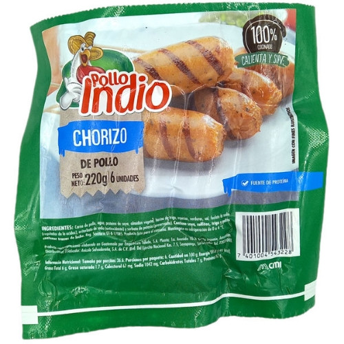 Imagen 1 de Chorizo pollo unida