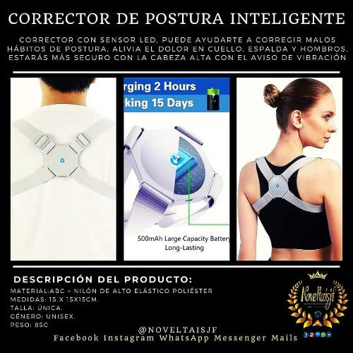Imagen 1 de CORRECTOR DE POSTURA INTELIGENTE