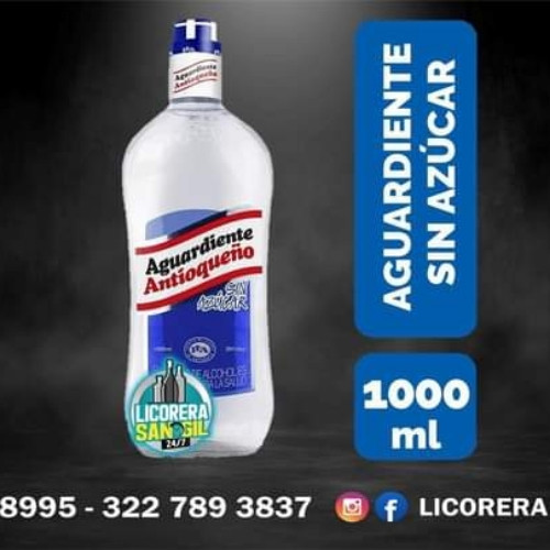 Imagen 1 de AGUARDIENTE ANTIOQUEÑO1000ml