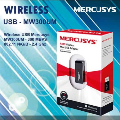 Imagen 1 de Antena Wi-fi Mercusys Mw300 mbps