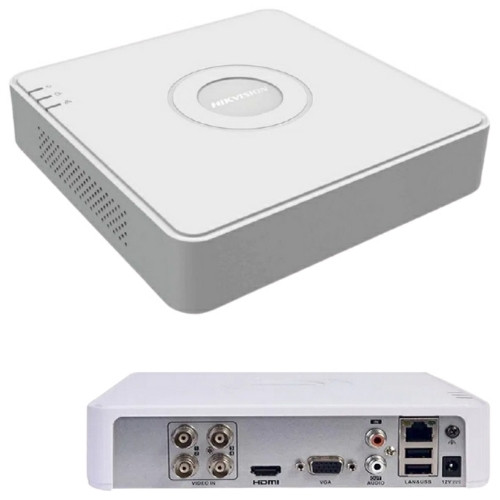 Imagen 1 de GRABADOR HIKVISION DVR DS-7104HGHI-F1 2MP 4 CANALES EN RED