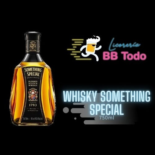 Imagen 1 de WHISKY SOMETHING SPECIAL 750ml