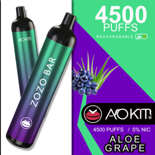 Imagen 1 de AOKIT ZOZO BAR ALOE GRAPE
