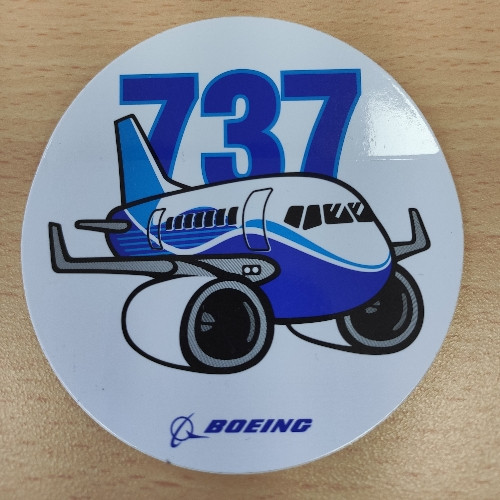 Imagen 1 de Calcomanía Boeing 737