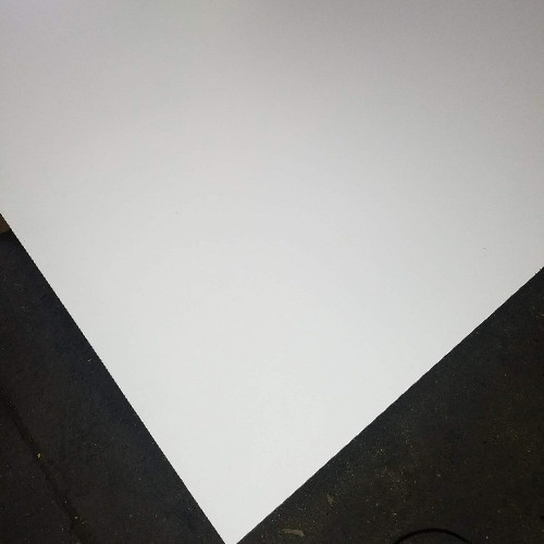 Imagen 1 de LAMINA MDF 3MM BLANCO 1 CARAS