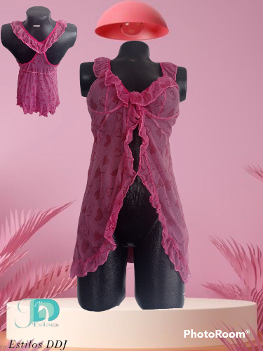 Imagen 1 de Baby doll fucsia