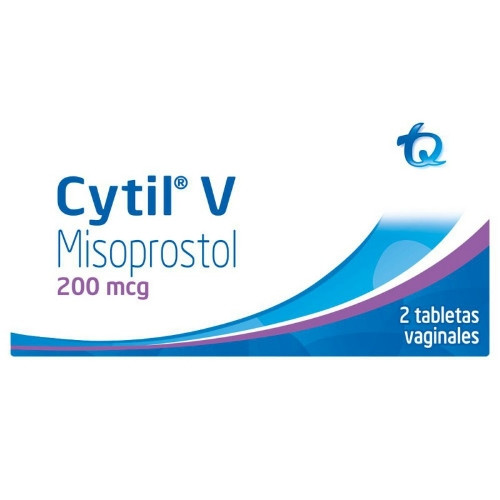 Imagen 1 de Cytil V 200mcg (Misoprostol Vaginal)