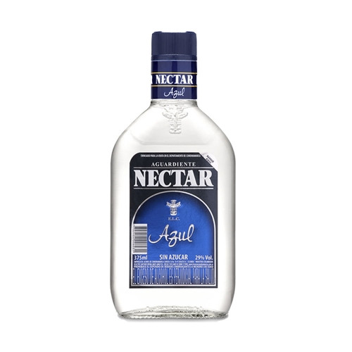 Imagen 1 de Aguardiente Néctar 375 cc Azul