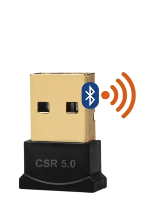 Imagen 1 de ADAPTADOR BLUETOOTH USB 5.0 AUDIO AURICULARES PARLANTES PC NOTEBOOK LAPTOP