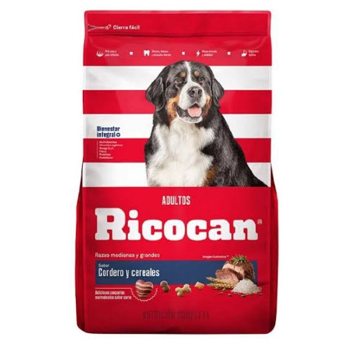 Imagen 1 de Ricocan Adulto Cordero 15 kg