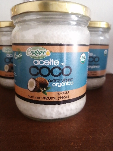 Imagen 1 de Aceite de Coco Orgánico Enature 420gr