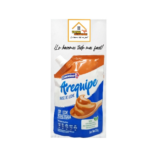 Imagen 1 de AREQUIPE DULCE DE LECHE COLOMBINA 1 UND X 220GR