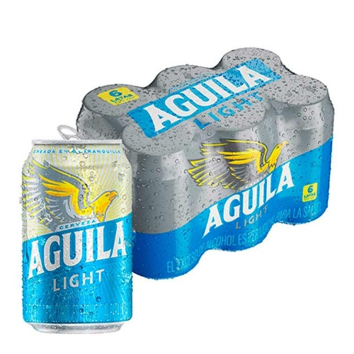 Imagen 1 de Cerveza Águila Light Lata 330cc