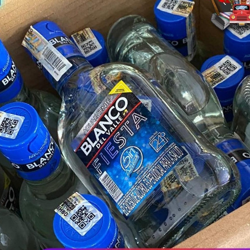 Imagen 1 de Aguardiente Blanco Fiesta Caneca 375cc 