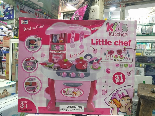 Imagen 1 de  Cocina juguete Little chef 31pcs F.