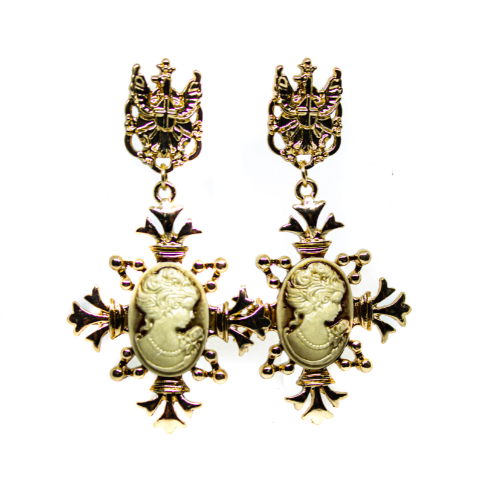 Imagen 1 de Aretes corona