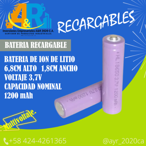 Imagen 1 de Bateria Recargable